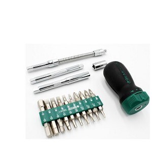 Bộ tuốt nơ vít đa năng 19 chi tiết Sata 09350