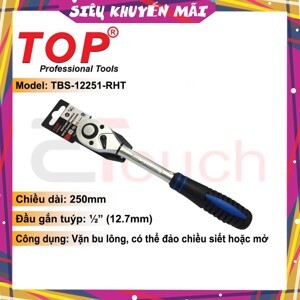 Bộ tuýp 10 chi tiết cần tự động bọc nhựa TOP TBS12251 - 1/2"