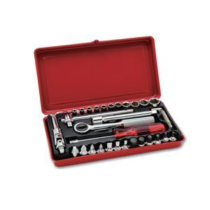 Bộ tuýp 1/4” 34 chi tiết Asahi SD2340