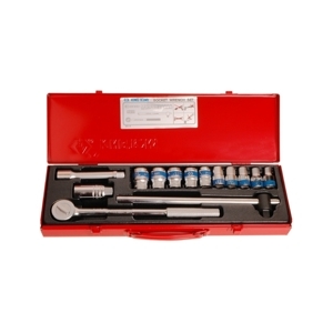 Bộ tuýp 14 chi tiết hệ mét Kingtony 4514MR