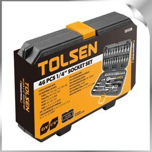 Bộ tuýp 1/4 inch Tolsen 15138 (46 món)