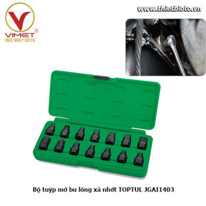 Bộ tuýp 14 món Toptul JGAI1403