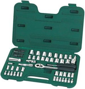 Bộ tuýp 20 chi tiết Sata 09-011 - 1/4inch và 3/8inch