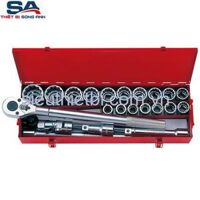 Bộ tuýp 23 chi tiết 3/4" Macoh