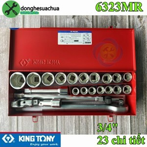 Bộ Tuýp 3/4" 1 hệ Lục giác Kingtony 6323MR