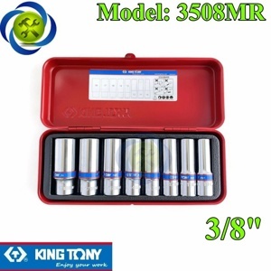 Bộ Tuýp 8 chi tiết Kingtony 3508MR 3/8"