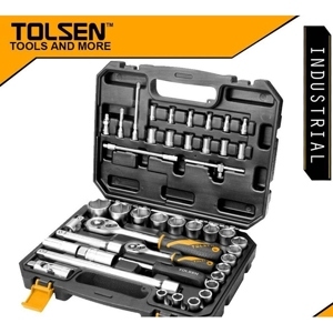 Bộ tuýp 45 chi tiết Tolsen 15142