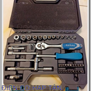 Bộ tuýp 45 chi tiết Total THT141451 4-14mm 1/4"