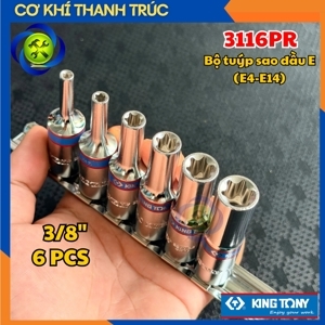 Bộ tuýp 6 chi tiết Kingtony 3116PR - 3/8"