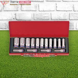 Bộ tuýp bông dài 15 chi tiết Kingtony 4215MR