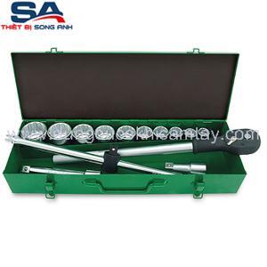 Bộ tuýp bông mờ 14 món Toptul GCAD1406