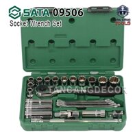 Bộ Tuýp Cần Siết Tự Động 1/2 Inches 25 Chi Tiết Sata 09506