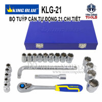 Bộ Tuýp Cần Siết Tự Động 1/2 Inches 21 Chi Tiết Kingblue KLG-21