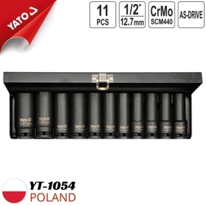 Bộ tuýp dài Yato yt-1054, 11 chi tiết