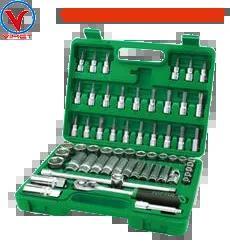 Bộ tuýp đầu 3/8" 60 chi tiết Toptul GCAI6001