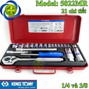 Bộ tuýp Kingtony 5022MR - 3/8" 21 chi tiết