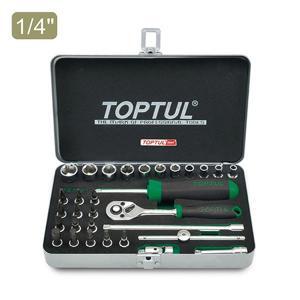 Bộ tuýp lục giác 1/4" 31 món loại mờ Toptul GCAD3102