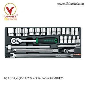 Bộ túyp lục giác 24 chi tiết Toptul GCAT2402