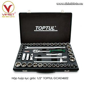 Bộ tuýp lục giác 46 món Toptul GCAD4602