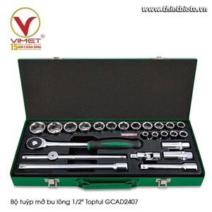 Bộ tuýp mở bu lông 1/2" Toptul GCAD2407