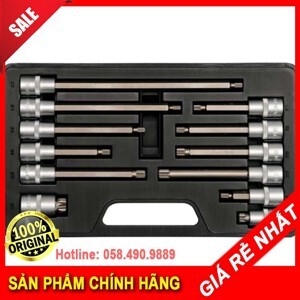 Bộ tuýp mũi sao 12 cánh 1/2 inch M6-M17 YT 7753, 12 cái