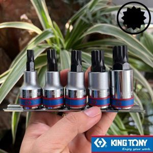 Bộ tuýp sao 1/2” 5 chi tiết Kingtony 4105PR