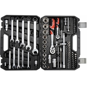 Bộ tuýp tay vặn tổng hợp Yato yt-12691, 1/2-1/4 inch 82 chi tiết