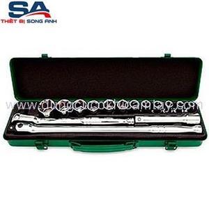 Bộ tuýp Toptul GCAD1512, 1/2" 15 chi tiết