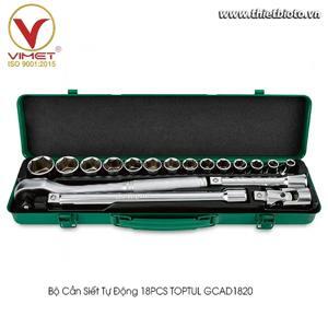 Bộ tuýp Toptul GCAD1820, 1/2" 18 chi tiết