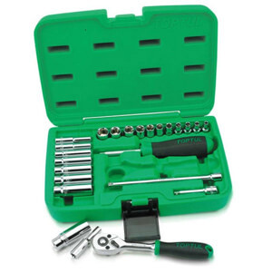 Bộ tuýp Toptul GCAI2403, 1/4" 24 chi tiết