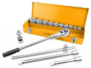 Bộ tuýp và cần mở 3/4 inch 15 chi tiết Tolsen 15148