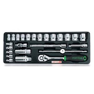 Bộ túyp vặn ốc 25 chi tiết Toptul GCAT2502