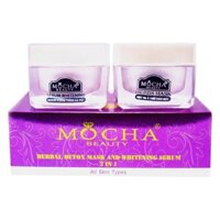 Bộ Ủ Tươi Sữa Dê Thảo Mộc Mocha Beauty (60g)