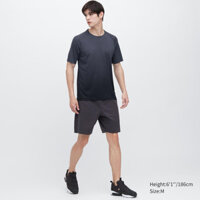 Bộ Uniqlo xám cổ tròn kẻ -  Thời Trang Thể Thao WinMax Sport