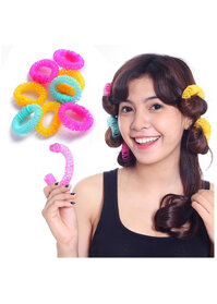 Bộ uốn tóc không nhiệt lò xo tiện lợi - Conbo 8 cuốn nhỏ