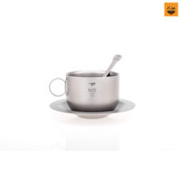 Bộ uống trà/ cafe Keith Titanium 2 lớp, mã Ti3601