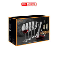 Bộ Uống Vang Nachtmann Vivendi Premium 1 Bình 4 Ly Sang Trọng Tinh Tế Cho Mọi Gian Tiệc