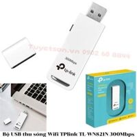 Bộ USB thu sóng Wifi TPlink TL-WN821N 300Mbps