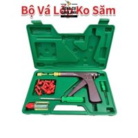 Bộ vá lốp không săm ô tô, xe máy, Bộ vá nấm, tiện dụng cho cả xe máy, ô tô