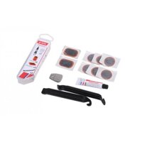 Bộ vá săm xe đạp ZEFAL, bao gồm Miếng chà + Keo + Miếng dán cao su + Cặp nạy