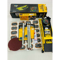 Bộ Vá Xe Máy Xe Đạp có bơm Hotssman cao cấp cho xe máy xe đạp tiện dụng