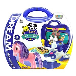 Bộ valy chăm sóc thú cưng ngựa con Bowa 8356