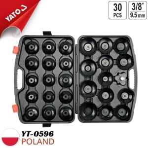 Bộ vam tháo cốc lọc dầu 30 chi tiết Yato YT-0596