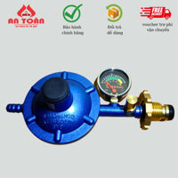 Bộ van dây ngắt gas tự động điều áp đồng hồ Nasonal NA-777 theo dõi gas dễ dàng, an toàn khi sử dụng