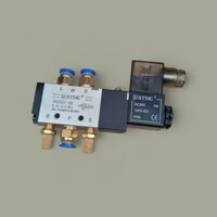 Bộ van điện tg2521-08 kết nối ống hơi sẵn điện 220v/24v