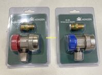 BỘ VAN NẠP GAS R134 ĐIỀU HÒ Ô TÔ HONGSENG HS-ML VÀ HS-MH
