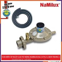 BỘ VAN NGẮT GAS TỰ ĐỘNG NAMILUX NA-337S/1 ĐIỀU ÁP SỬ DỤNG REN TRONG KHI NỐI BÌNH, ĐỘ BỀN CAO, ĐỘ KÍN TUYỆT ĐỐI, TẶNG 1,5