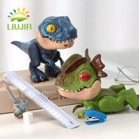 Bộ văn phòng phẩm khủng long LIUJIR Stapler Đồ dùng học tập Văn phòng