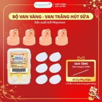 Bộ Van Trắng Van Vàng Maymom Dùng Cho Máy Hút Sữa Medela Pump, Harmony, Swing, Mini Electric, Symphony