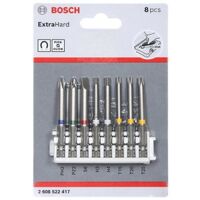 Bộ vặn vít 65 mm Bosch Extra Hard (8 chi tiết)